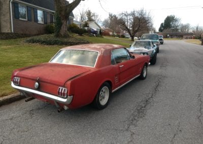 1966 Red Ford Mustang 289 Automatic