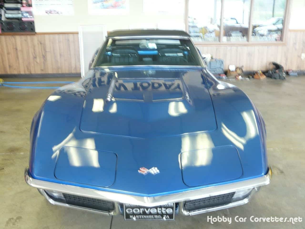 1970 Bridgehampton Blue Corvette 454/390HP Convertible