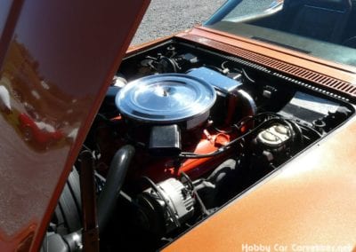 1971 Ontario Orange Corvette Stingray Dark Saddle Int 4spd