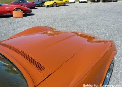 1971 Ontario Orange Corvette Stingray Dark Saddle Int 4spd